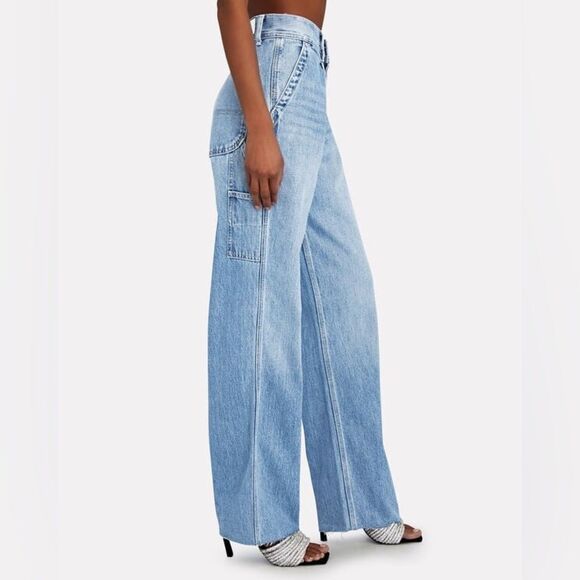 NWT RE/DONE Utility Loose Straight-Leg Jeans - Picture 4 of 11